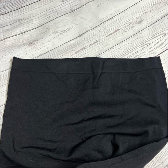 Lane Bryant Black Control Top Lace Leggings Size C/D - Picture 4 of 11